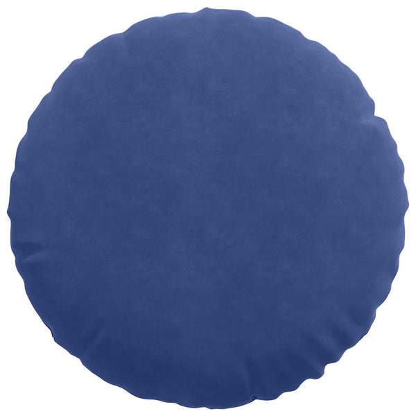 Samt Sitzkissen 2er Set, Polizeiblau
