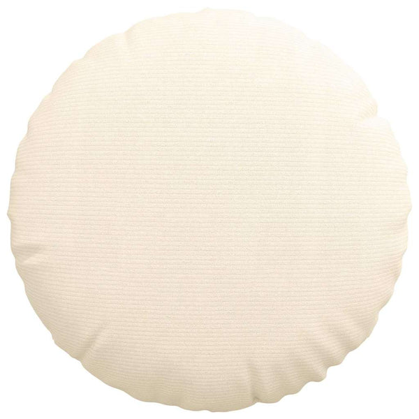 Creme Cord Sitzkissen, 2er Set