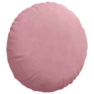 Rosa Samt Sitzkissen, 2er-Set