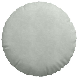 Samt Sitzkissen Hellgrau 2er Set Ø 80cm