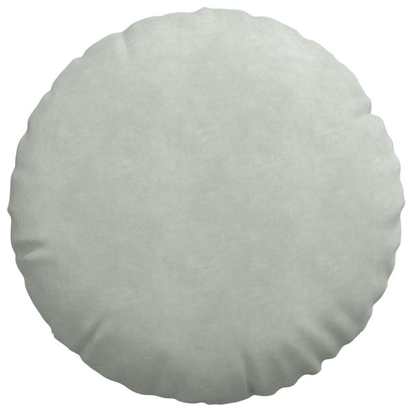 Samt Sitzkissen Hellgrau 2er Set Ø 80cm