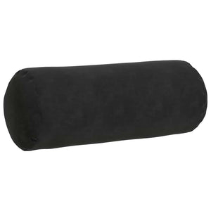 2er-Set Bolsterkissen Schwarz Cord