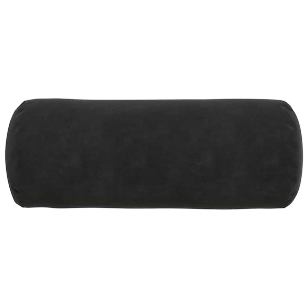 2er-Set Bolsterkissen Schwarz Cord