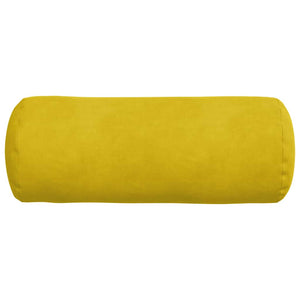 Gelbe Cord Bolsterkissen, 2er-Set