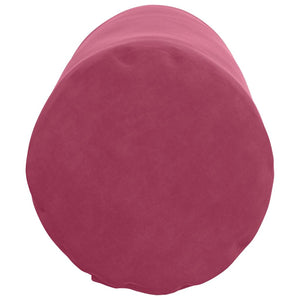 Weinrote Cord Bolsterkissen, 2er-Set