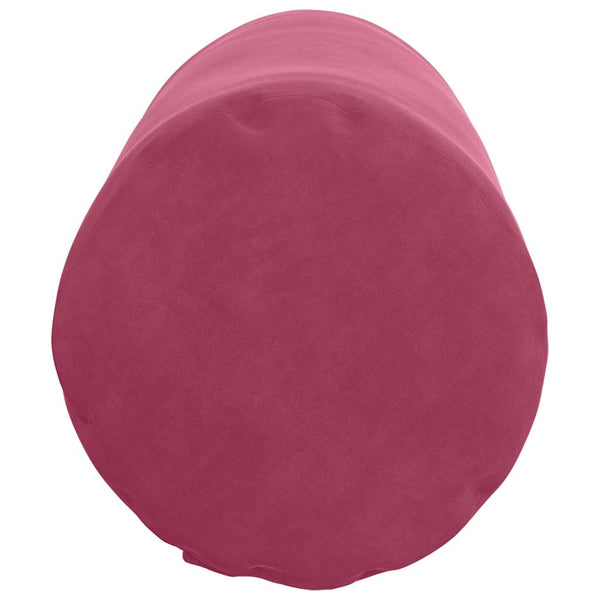 Weinrote Cord Bolsterkissen, 2er-Set