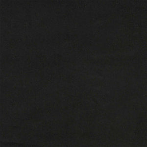 Schwarzes Samt Rückenkissen 100 cm