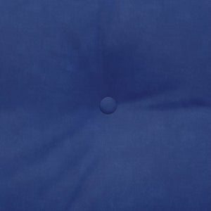 Samt Rückenkissen Polizeiblau 100cm
