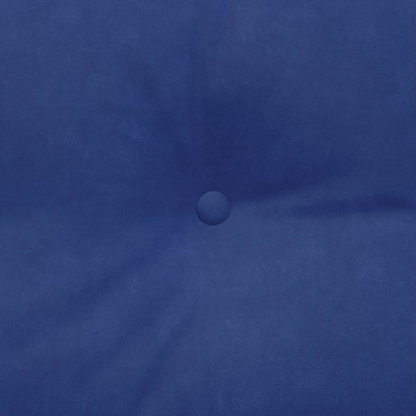 Samt Rückenkissen Polizeiblau 100cm
