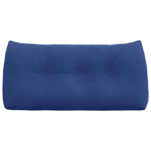 Samt Rückenkissen Polizeiblau 100cm