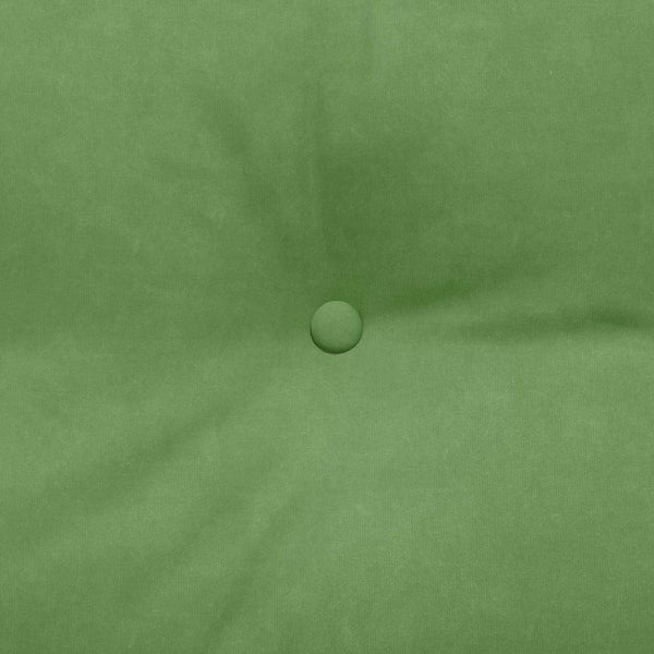 Hellgrünes Samt Rückenkissen 120cm