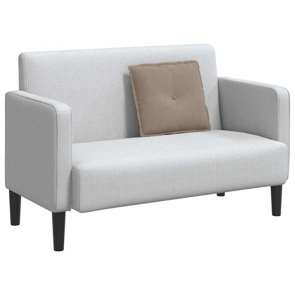 Rückenkissen Taupe Mikrofaser 50x45 cm