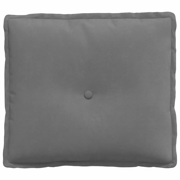 Rückenkissen Dunkelgrau 50x45cm
