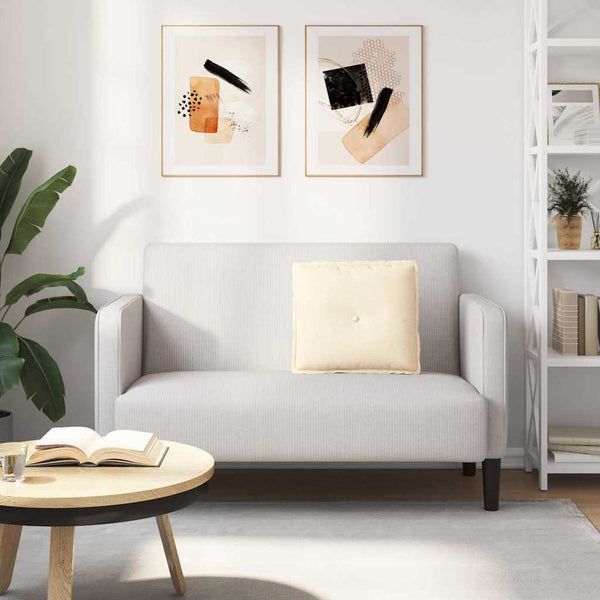Rückenkissen Creme Cord 50x45cm