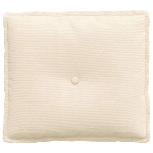 Rückenkissen Creme Cord 50x45cm