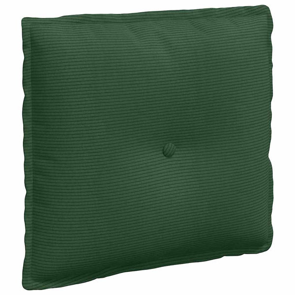 Rückenkissen Dschungelgrün Cord 50x45cm