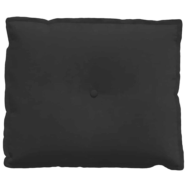 Rückenkissen Schwarz 60x50 cm