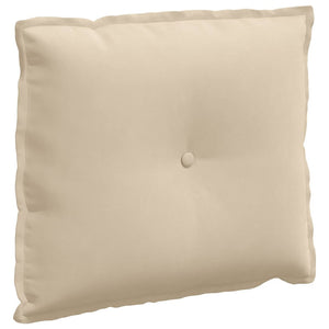 Rückenkissen Creme 60x50 cm Mikrofaser