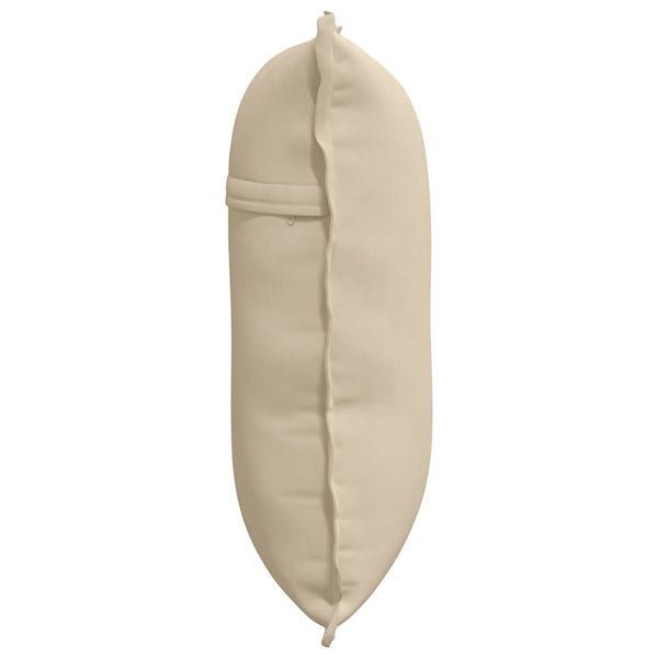 Rückenkissen Creme 60x50 cm Mikrofaser