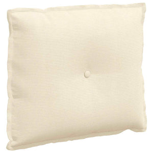 Rückenkissen Creme Cord 60x50 cm