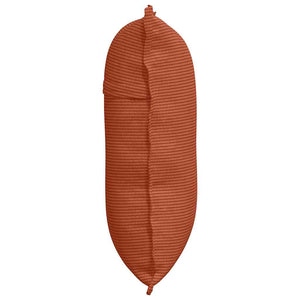 Rückenkissen Cord Rot-Orange 60x50 cm