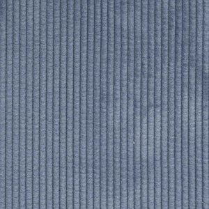 Blaues Rückenkissen Cord 80x50 cm