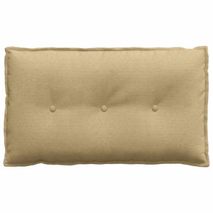 Rückenkissen Cord Grau-Grün 80x50 cm