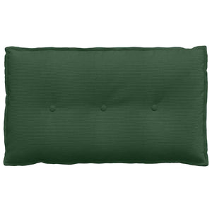 Rückenkissen Dschungelgrün Cord 80x50 cm