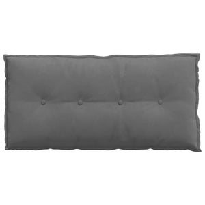 Rückenkissen Dunkelgrau 100x50cm
