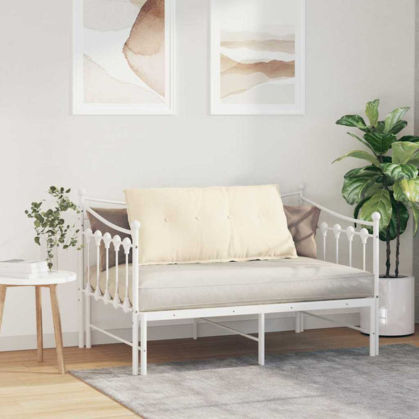 Rückenkissen Creme Cord 100x50 cm