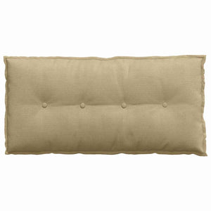 Rückenkissen Cordstoff Grau-Grün 100x50cm