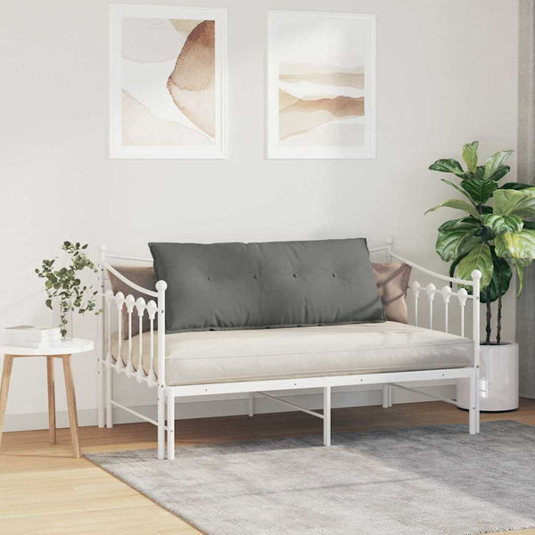 Dunkelgraues Rückenkissen 120x50cm