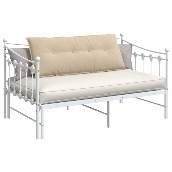 Rückenkissen Creme Mikrofaser 120x50 cm