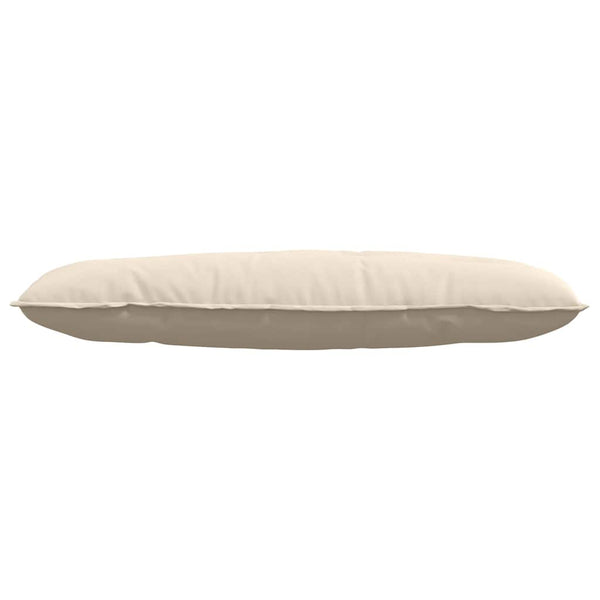 Beiges Rückenkissen 120 cm Mikrofaser