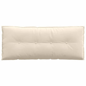 Beiges Rückenkissen 120 cm Mikrofaser