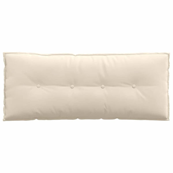 Beiges Rückenkissen 120 cm Mikrofaser