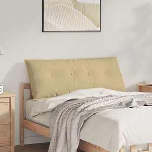 Rückenkissen Cord Grau-Grün 120x50 cm