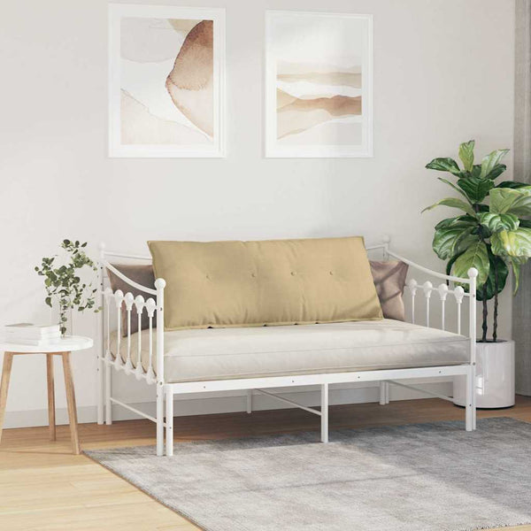 Rückenkissen Cord Grau-Grün 120x50 cm