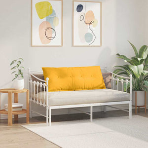 Rückenkissen Hellgelb Cord 120x50cm
