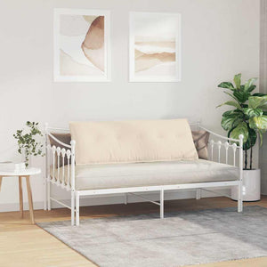 Beiges Rückenkissen 140 x 50 cm