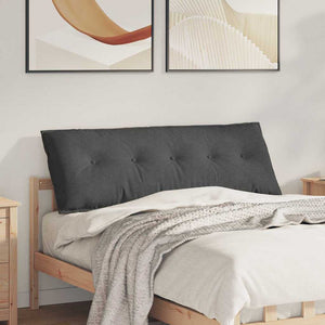 Rückenkissen Dunkelgrau Cord 140x50cm