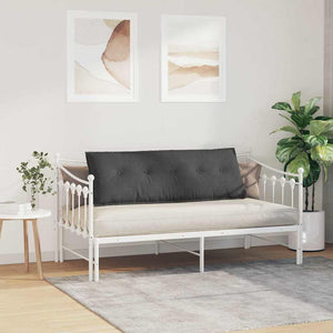 Rückenkissen Dunkelgrau Cord 140x50cm