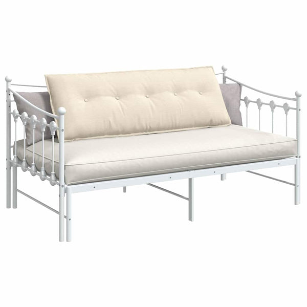 Rückenkissen Creme Cordstoff 140x50 cm
