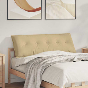 Rückenkissen Cord Grau-Grün 140x50 cm