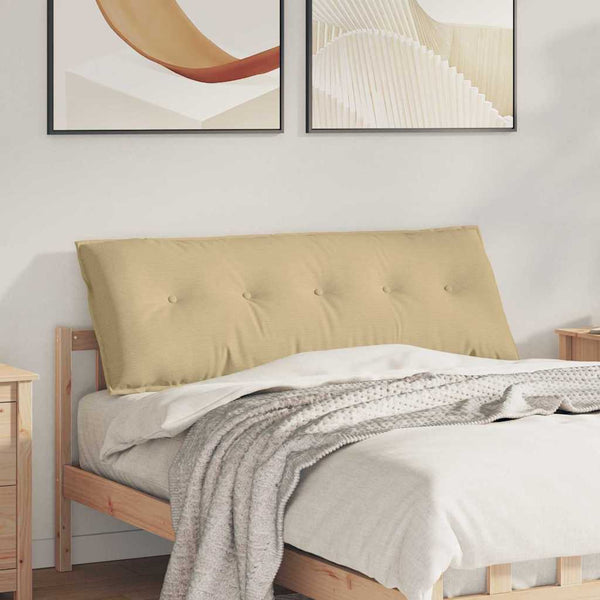 Rückenkissen Cord Grau-Grün 140x50 cm