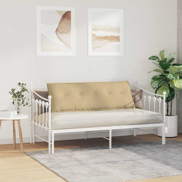 Rückenkissen Cord Grau-Grün 140x50 cm