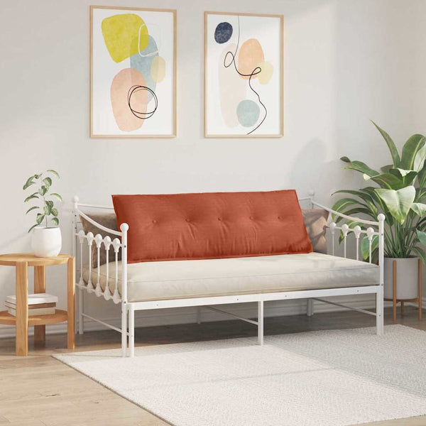 Rückenkissen Cord Rot-Orange 140x50cm
