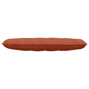 Rückenkissen Cord Rot-Orange 140x50cm