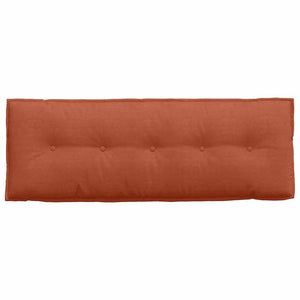 Rückenkissen Cord Rot-Orange 140x50cm
