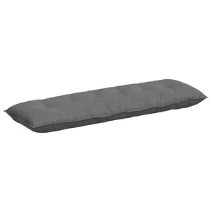 Dunkelgraues Rückenkissen 160 cm